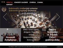 Tablet Screenshot of dso.hr
